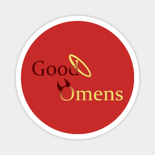 Good Omens Magnet by spencersthings
